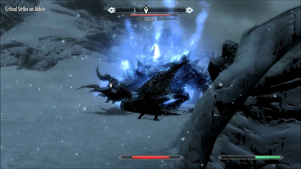 The First Alduin Fight