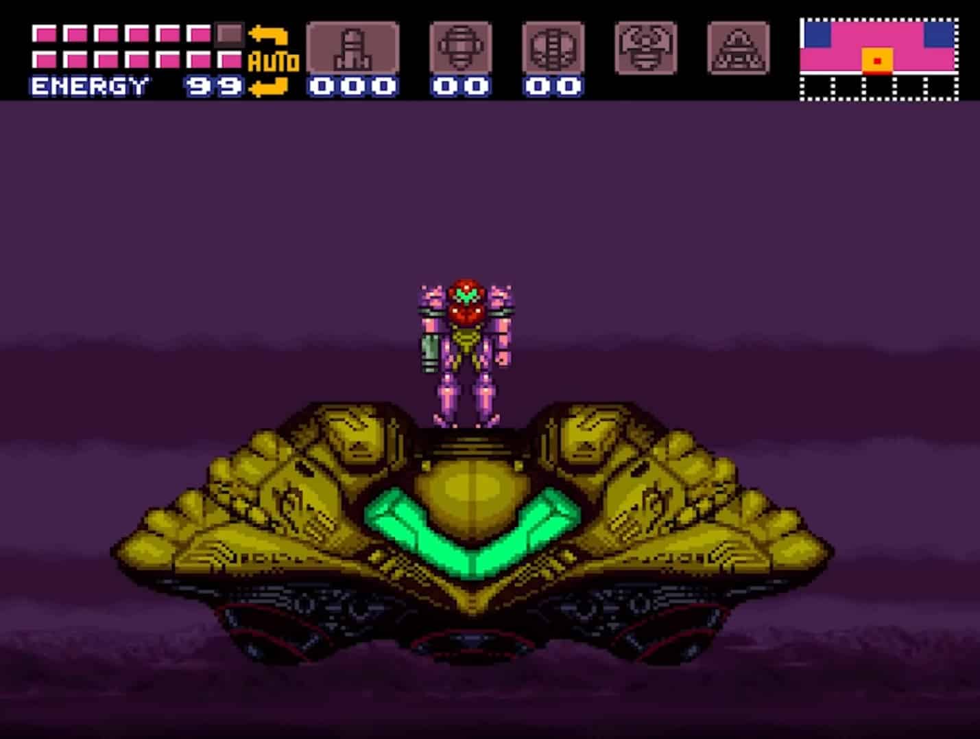 Super Metroid End