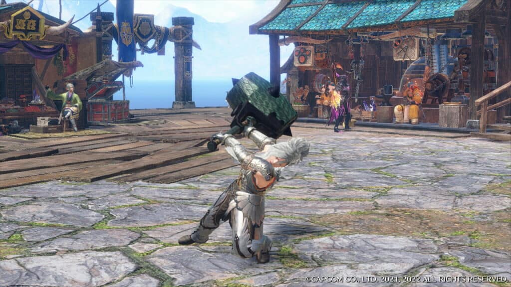 monster hunter rise hammer