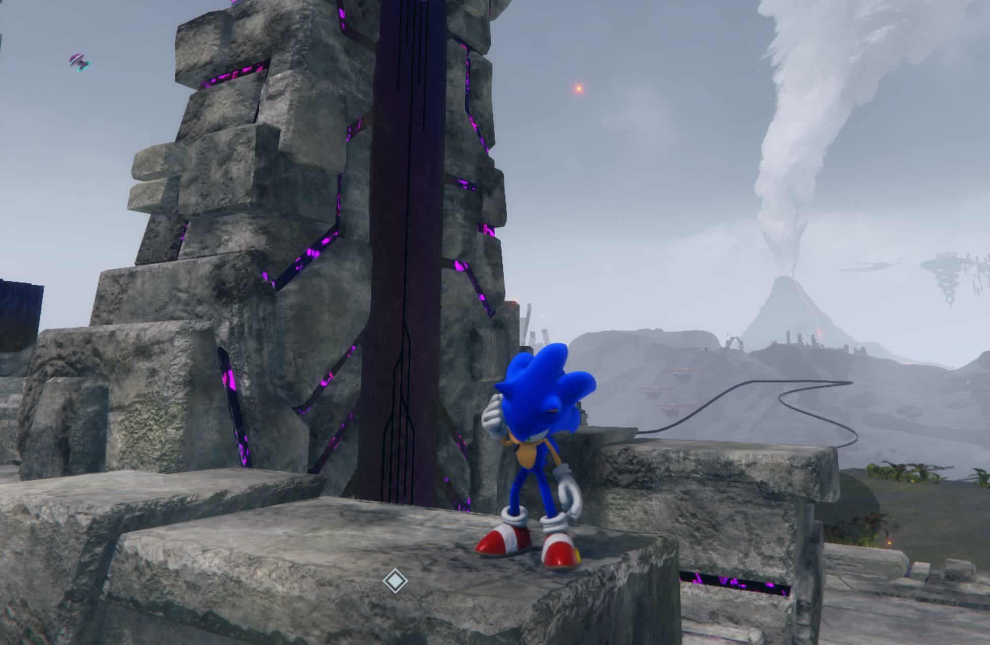 Sonic Frontiers Cyberspace Chaos Island 