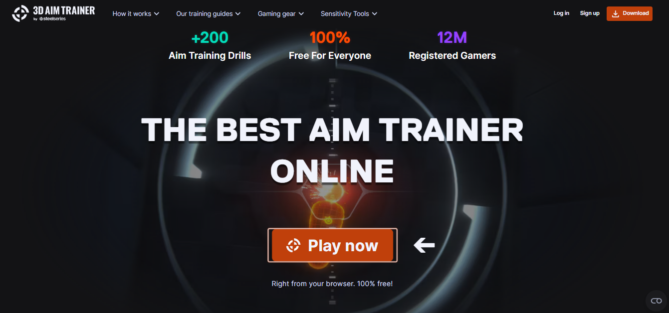 3D Aim Trainer KovaaK’s Alternative