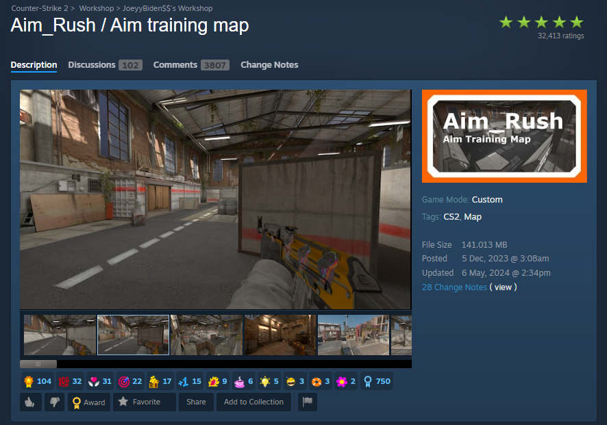 Counter-Strike 2 Workshop Maps