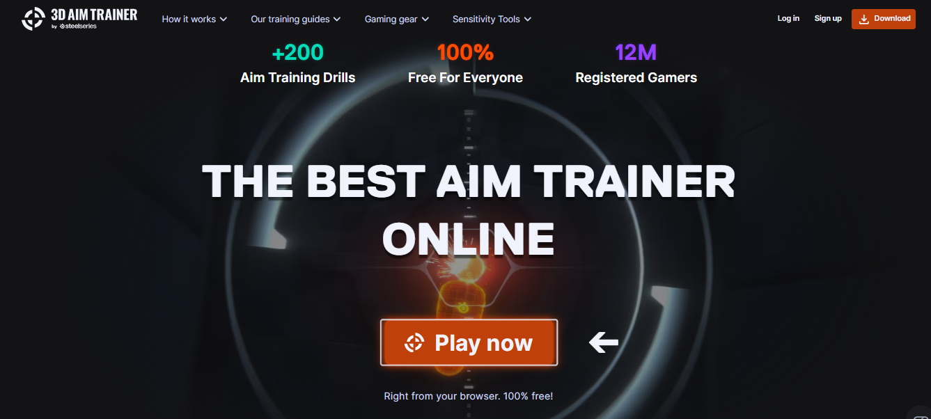 Dedicated Aim Trainer 3D Aim Trainer